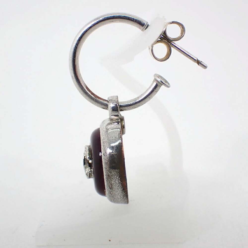 Chanel Cc Logo Earrings Metal #222133C38B - Picture 5 of 9